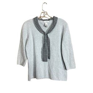 Kim Rogers Signature Women's Grey Casual Top